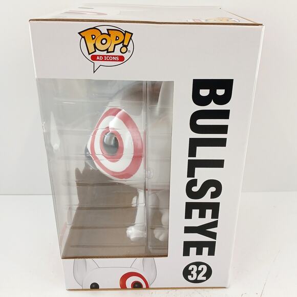 Funko Pop! Bullseye #32 Target Exclusive Ad Icons Vinyl Figure St. Jude 2018 New - Picture 10 of 14